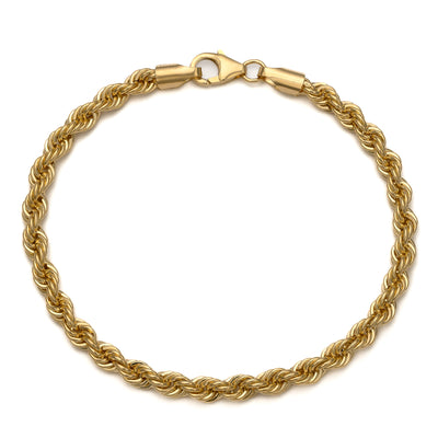 CORD BRACELET GOLD BRACELET 4,00MM 585 GOLD