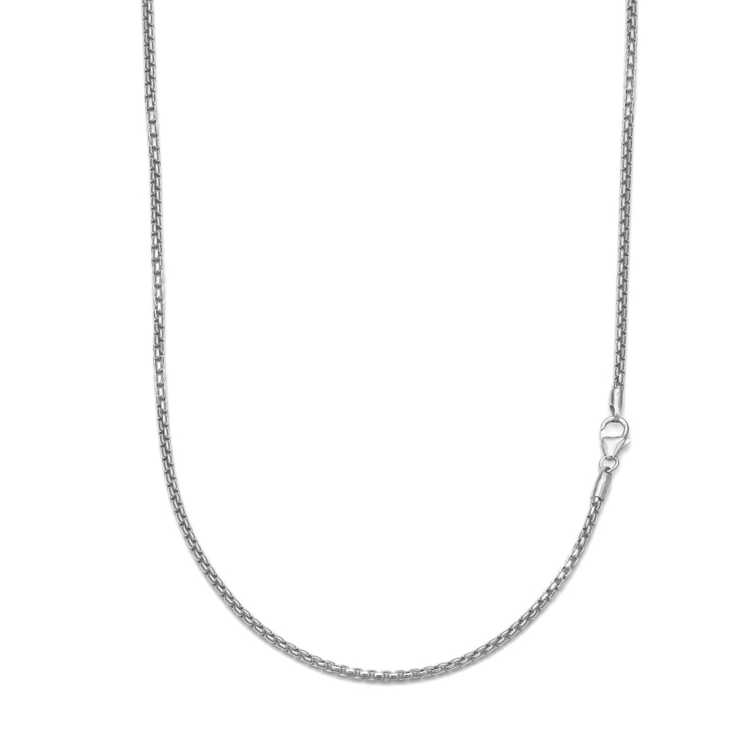 Necklaces for men 585 white gold Shop now at IDENTIM