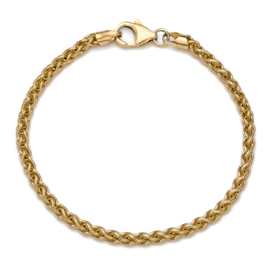 BRAID BRACELET GOLD BRACELET 3,00MM 585 GOLD