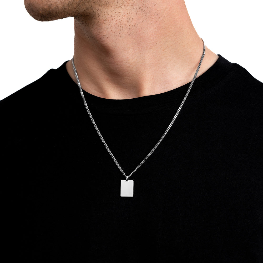 Men s chains with engraving Shop now at IDENTIM