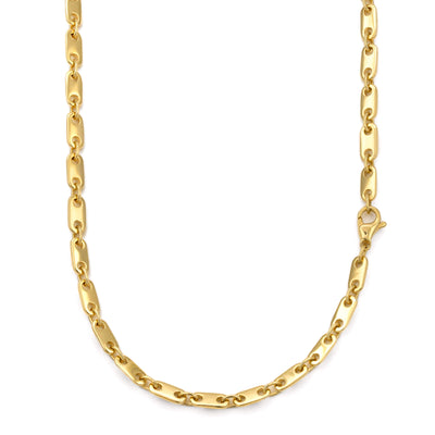 PLATE CHAIN GOLD CHAIN 5,50MM 750 GOLD