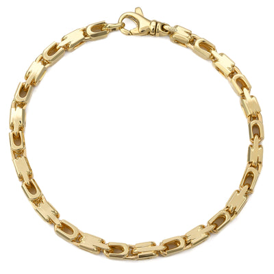 MONTE CARLO GOLD BRACELET 4,50MM 585 GOLD