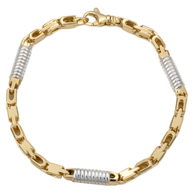 MONTE CARLO GOLD BRACELET 5.50MM 585 GOLD WHITE GOLD