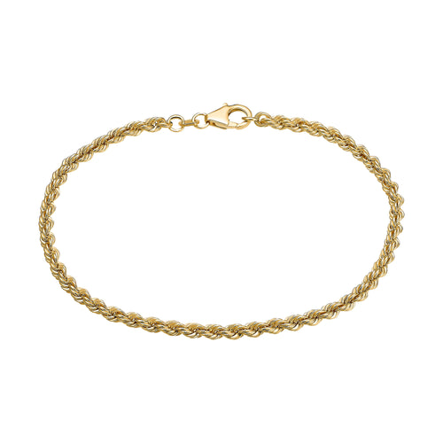 CORD BRACELET GOLD BRACELET 3,20MM 333 GOLD