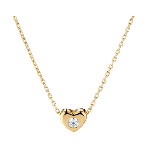 HEART NECKLACE 333 GOLD