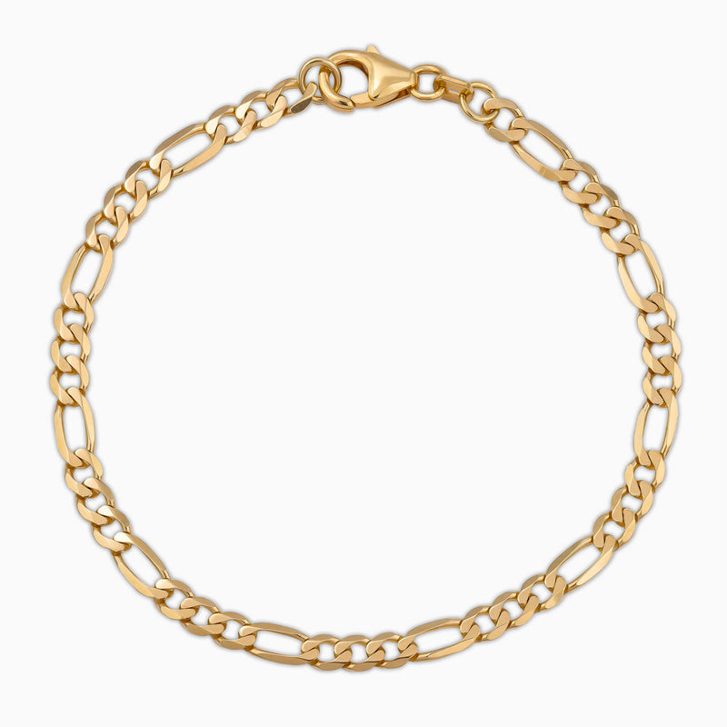 FIGARO BRACELET GOLD BRACELET 4,00MM 333 GOLD
