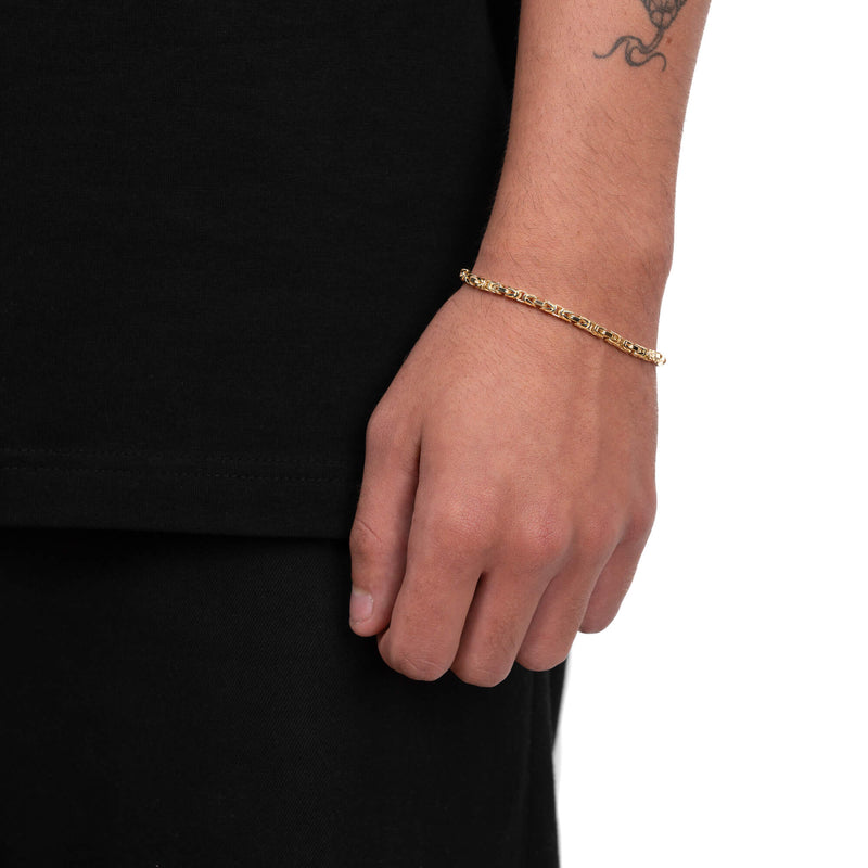 KING CHAIN BRACELET 333 GOLD 3,50MM