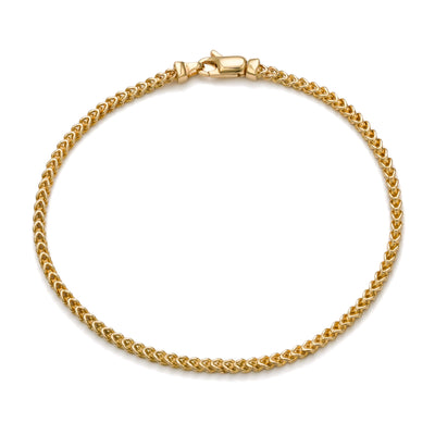 FRANCO BRACELET GOLD BRACELET 2,00MM 750 GOLD