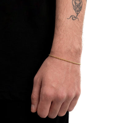 ANCHOR BRACELET GOLD BRACELET 2,70MM 585 GOLD