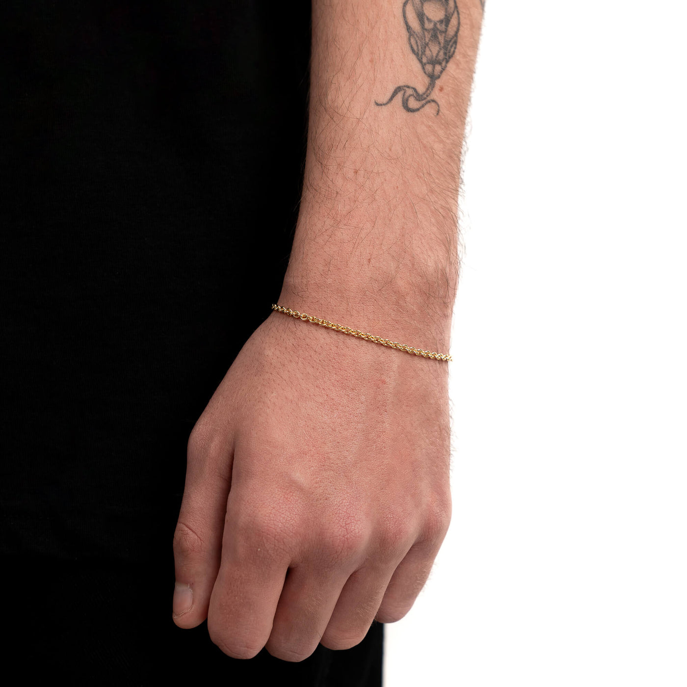 ANCHOR BRACELET GOLD BRACELET 2,70MM 750 GOLD