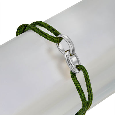 GLORY BRACELET OLIVE STOCKAR BAND 585 WHITE GOLD