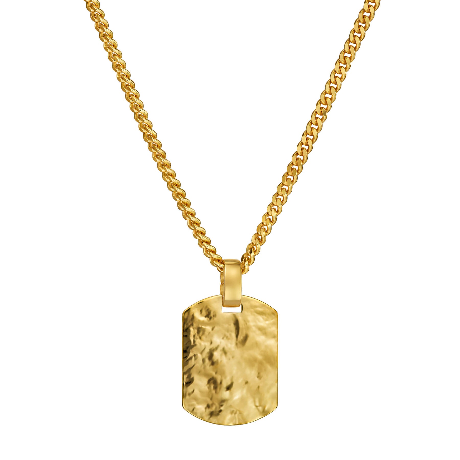 Engraved Dog Tag Necklace Pendant – IDENTIM®