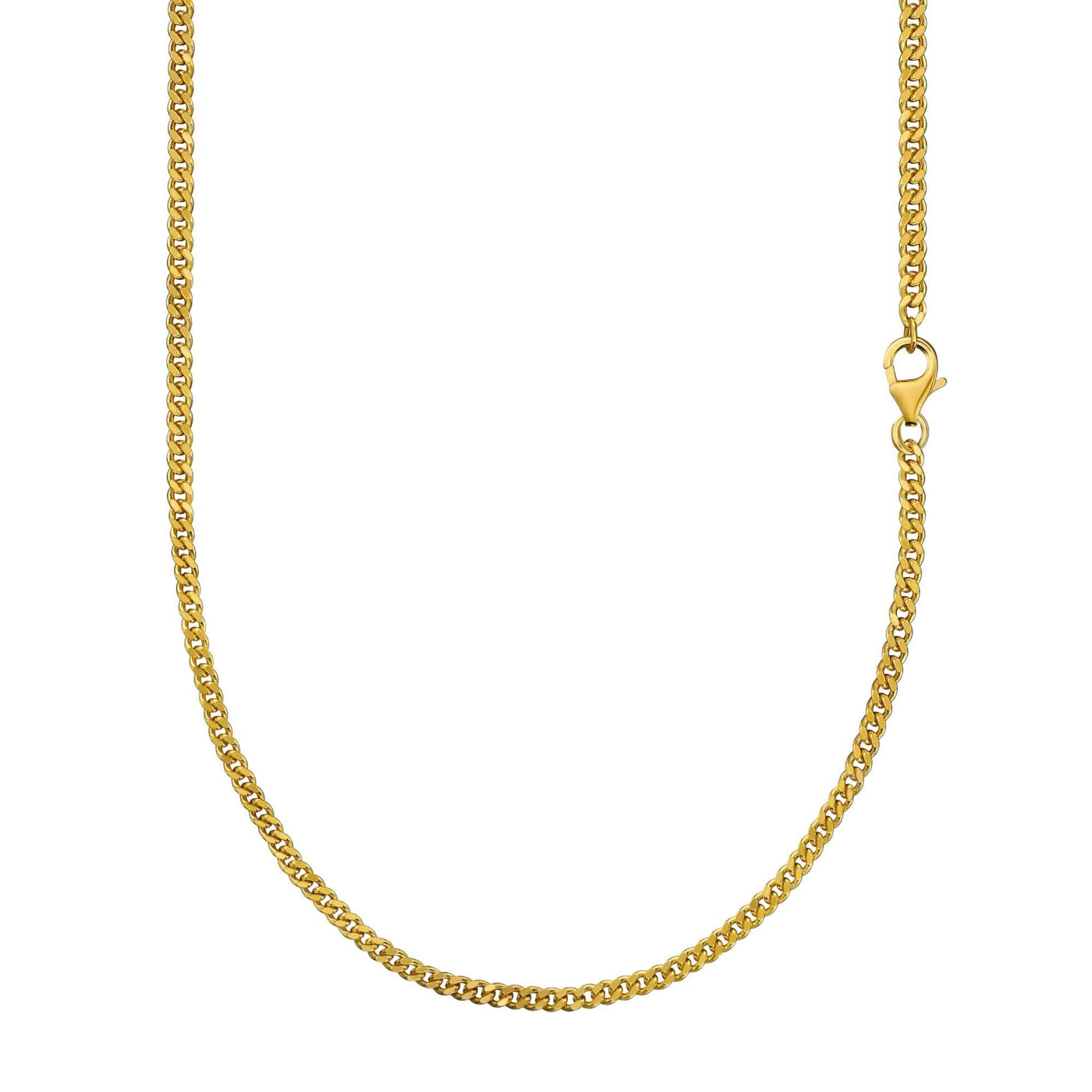 CURB CHAIN GOLD CHAIN 3,00MM 333 GOLD - IDENTIM®