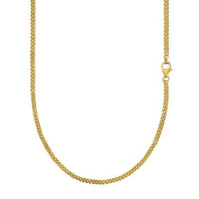 CURB CHAIN GOLD CHAIN 3,00MM 333 GOLD - IDENTIM®