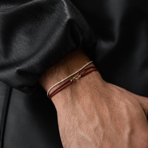 RADIANCE BRACELET 585 GOLD LAB DIAMONDS