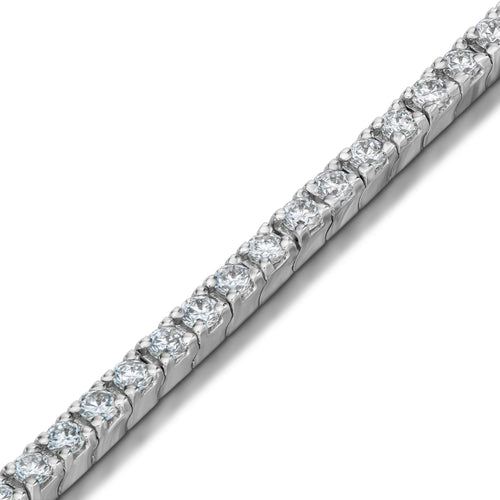 RADIANCE BRACELET 585 WHITE GOLD LAB DIAMONDS