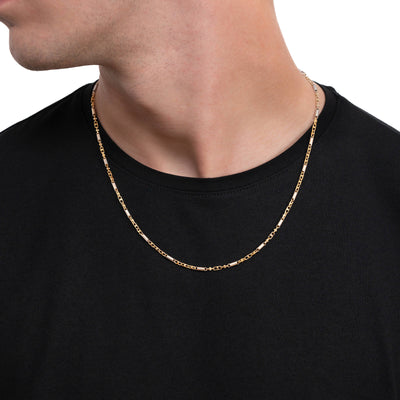 MONTE CARLO GOLD CHAIN 2.50MM 585 GOLD WHITE GOLD