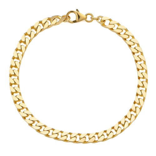 PANZER BRACELET GOLD BRACELET 4,50MM 585 GOLD