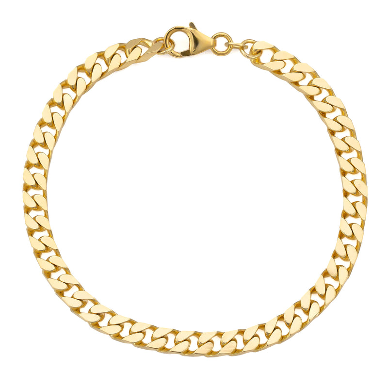 PANZER BRACELET GOLD BRACELET 4,50MM 585 GOLD