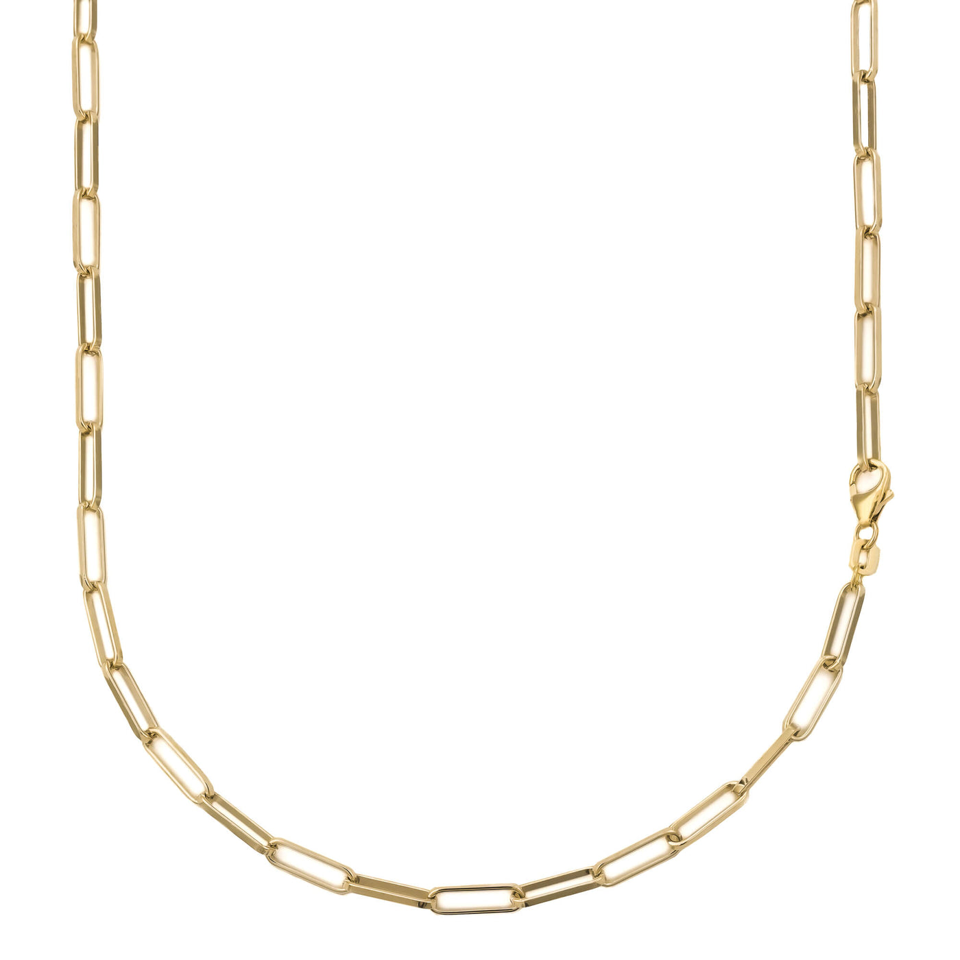 PAPERCLIP CHAIN GOLD CHAIN 3,00MM 333 GOLD