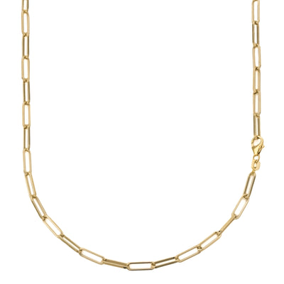 PAPERCLIP CHAIN GOLD CHAIN 3,00MM 585 GOLD