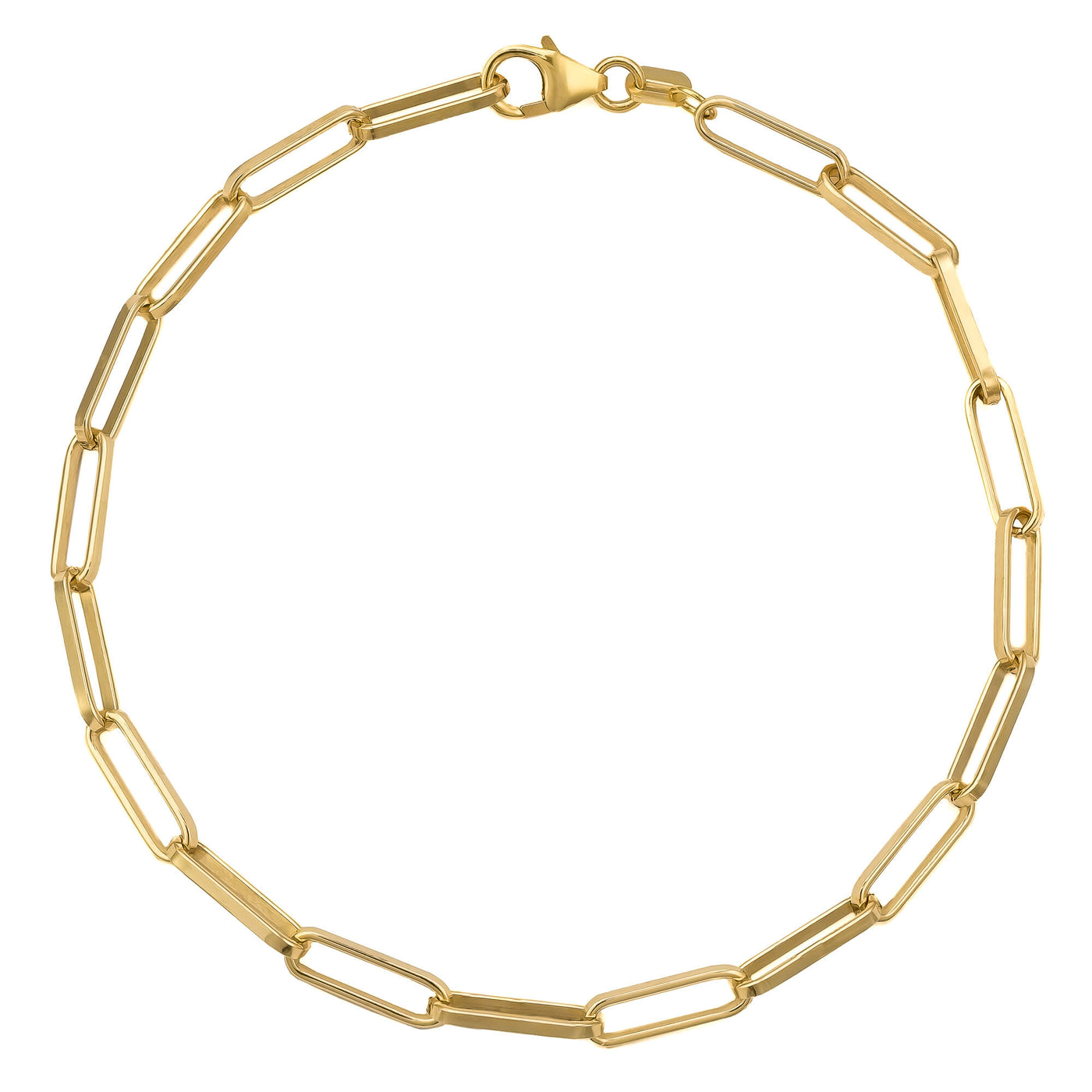 PAPERCLIP BRACELET GOLD BRACELET 3,00MM 333 GOLD