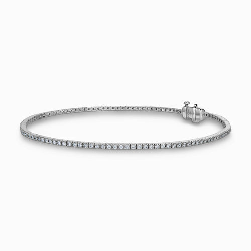 RADIANCE BRACELET 585 WHITE GOLD LAB DIAMONDS
