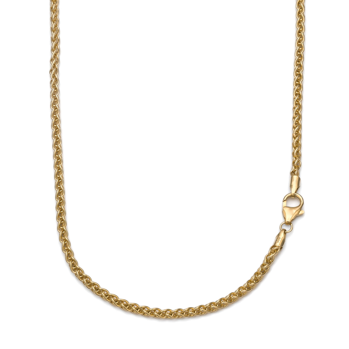 PLAIT CHAIN GOLD CHAIN 3,00MM 750 GOLD