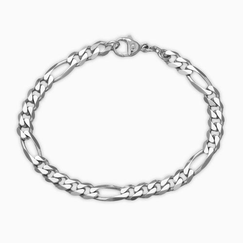 FIGARO BRACELET GOLD BRACELET 5.50MM 585 WHITE GOLD