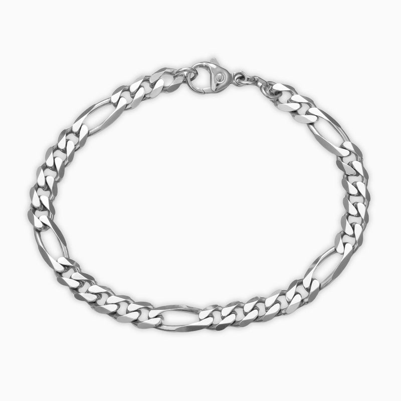 FIGARO BRACELET GOLD BRACELET 5.50MM 585 WHITE GOLD