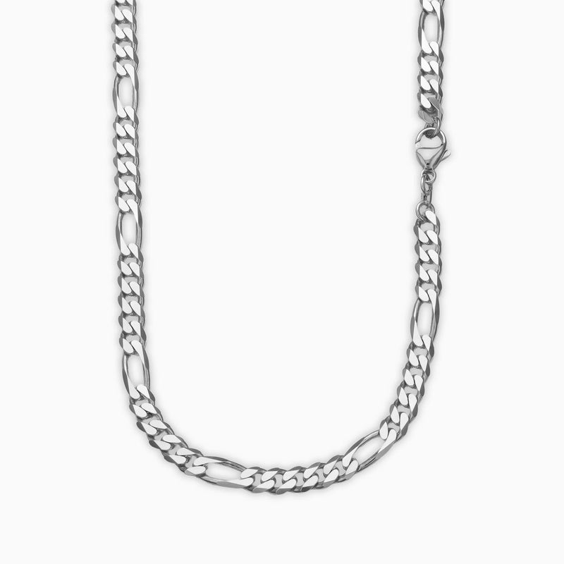 FIGARO CHAIN GOLD CHAIN 5.50MM 585 WHITE GOLD