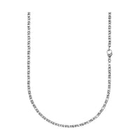 KING NECKLACE 925 SILVER RHODIUM PLATED 3.00MM - IDENTIM®