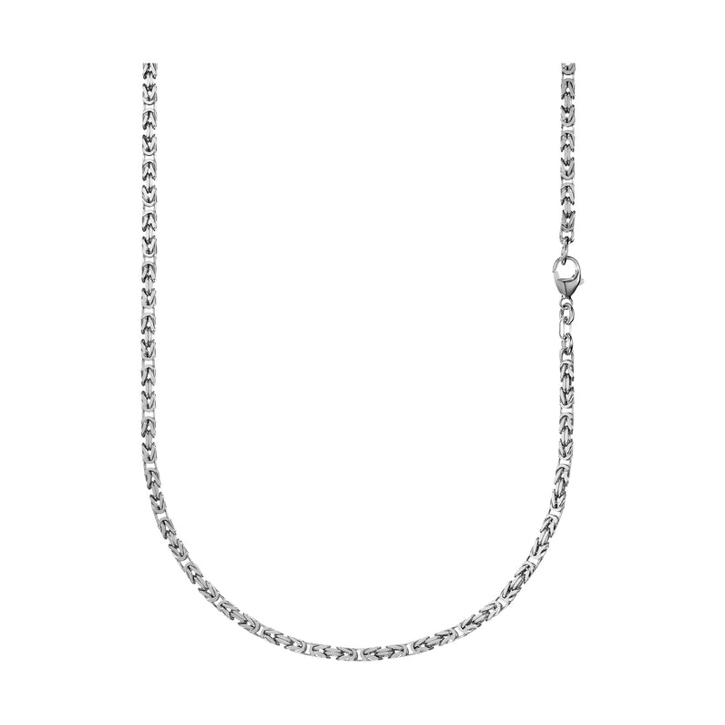 KING CHAIN 925 SILVER RHODIUM PLATED 3,00MM