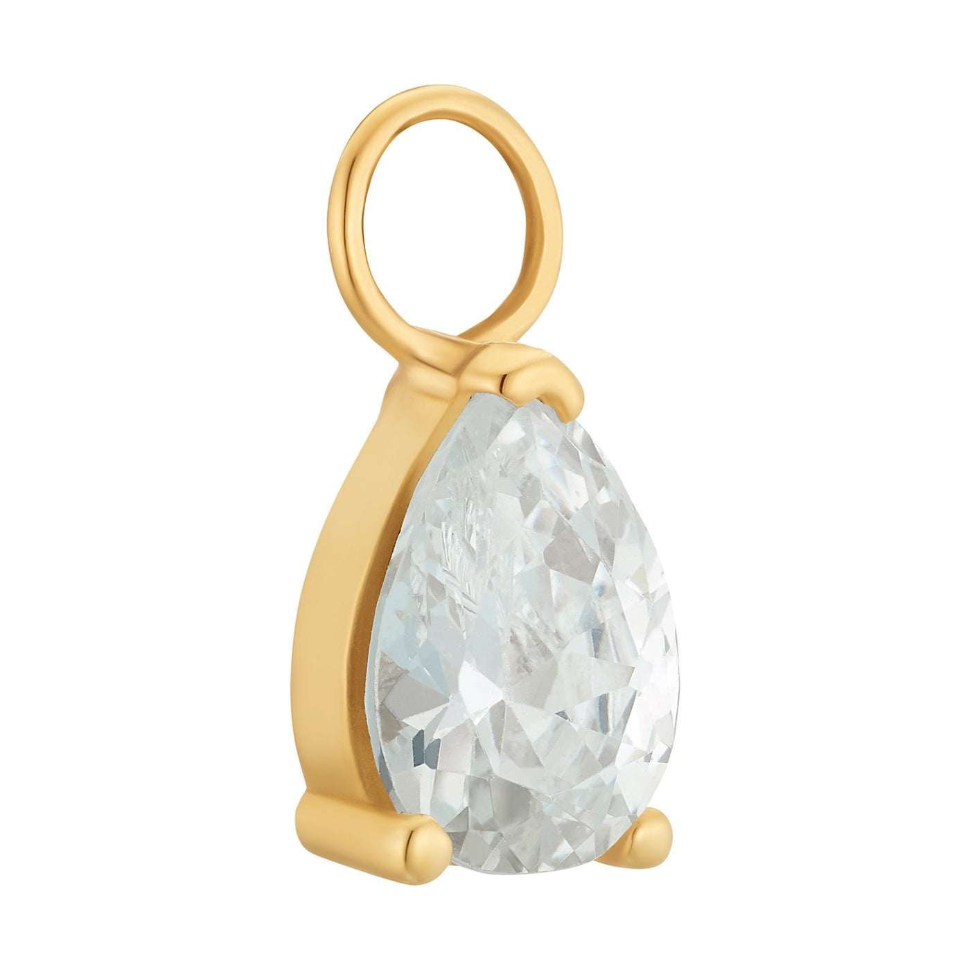 CHARM FOR CREOLE SINGLE DIAMOND 333 GOLD - IDENTIM®