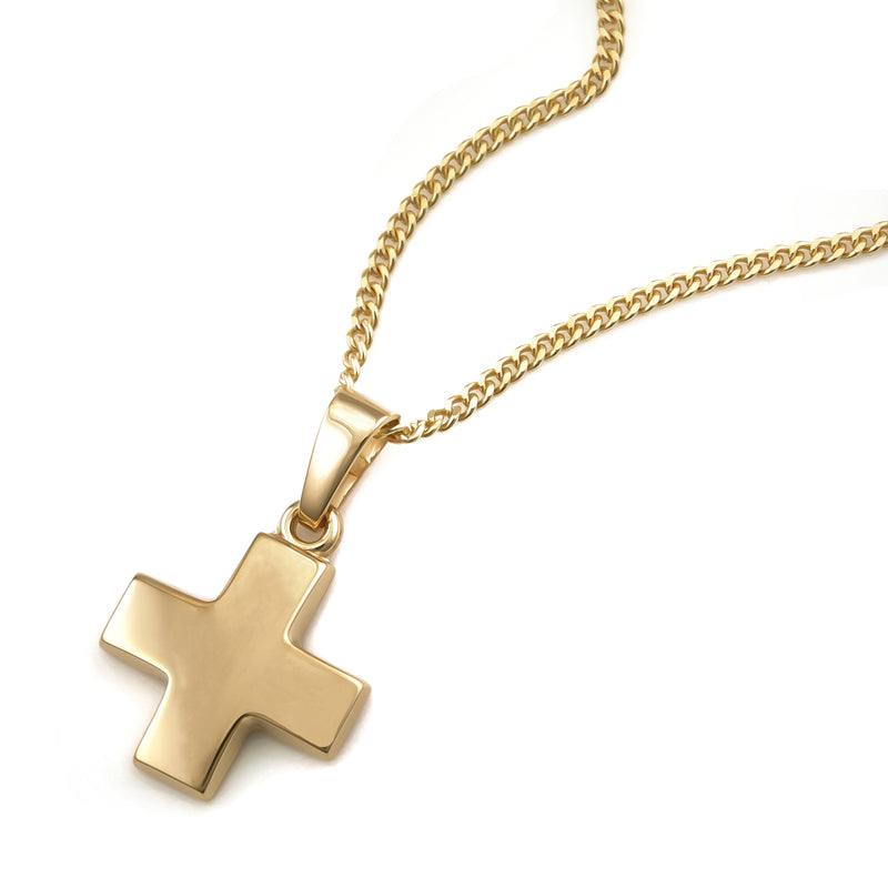 CROSS PENDANT WITHOUT CHAIN 333 GOLD