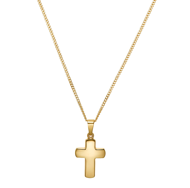 CROSS NECKLACE 333 GOLD