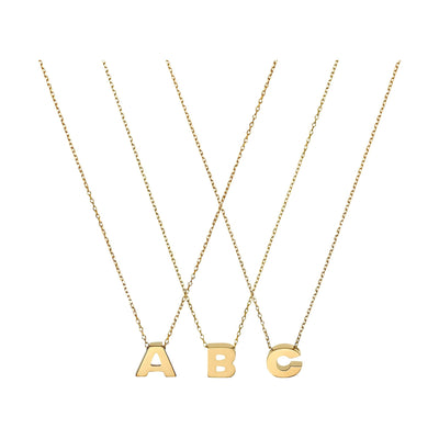 LETTERS NECKLACE 585 GOLD - IDENTIM®