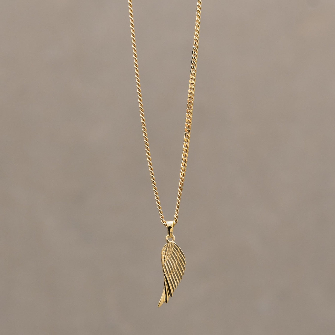 WING NECKLACE 925 SILVER 18K GOLD PLATED - IDENTIM®