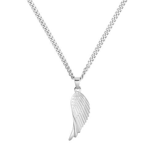 WING NECKLACE 925 SILVER RHODIUM PLATED - IDENTIM®