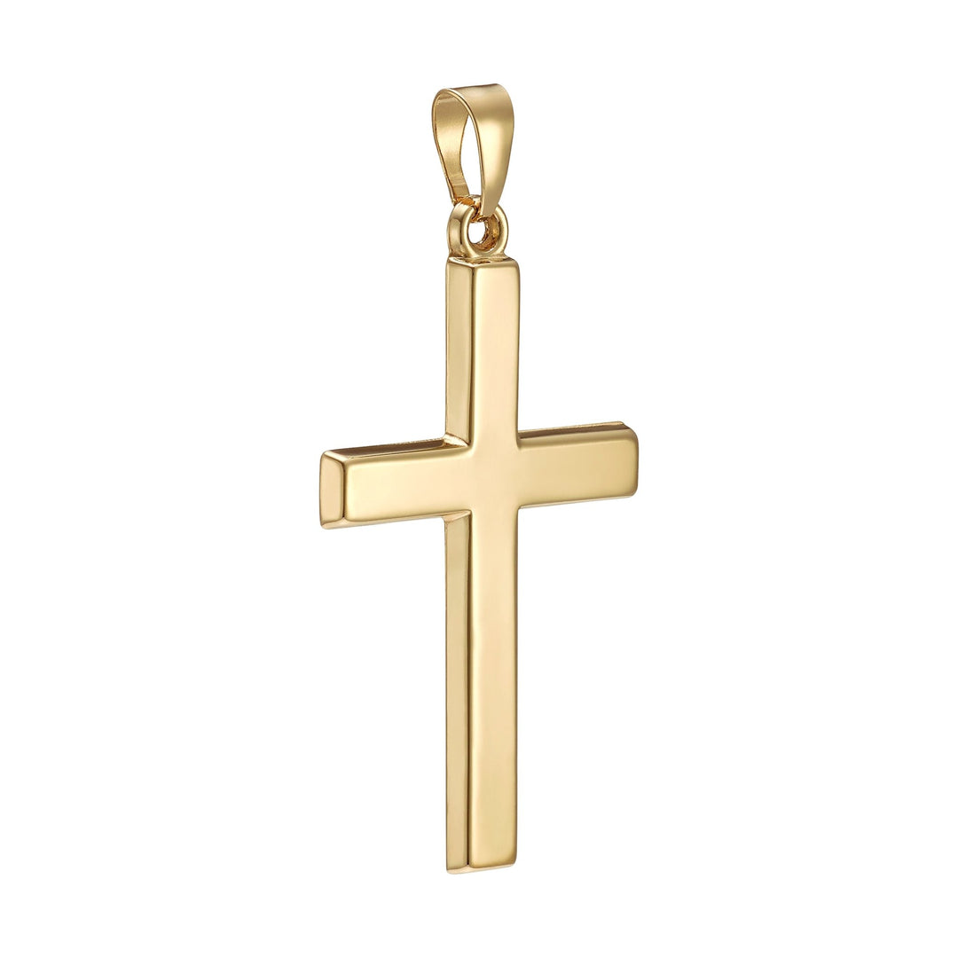 1 gram gold cross pendant discount