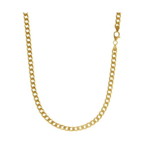 CURB CHAIN NECKLACE 2,60MM 333 GOLD - IDENTIM®